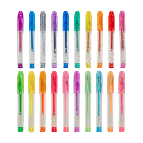 Ooly Mini Doodlers Fruity Scented Gel Pens - Set of 20