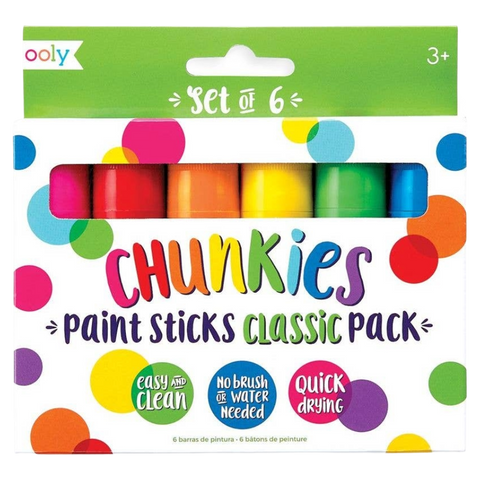 OOLY Chunkies Paint Sticks - Classic