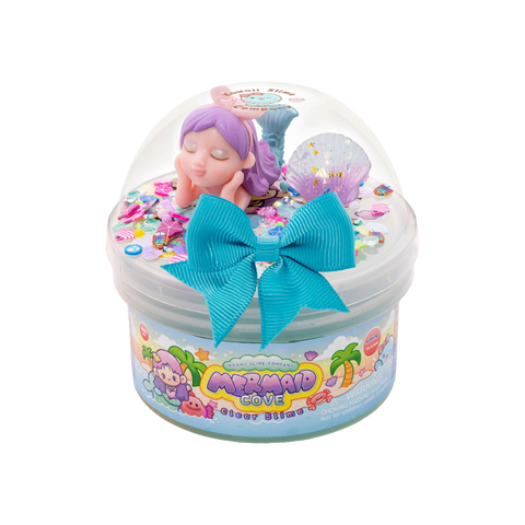 The Kawaii Company Mermaid Cove Clear Signature Dome Slime