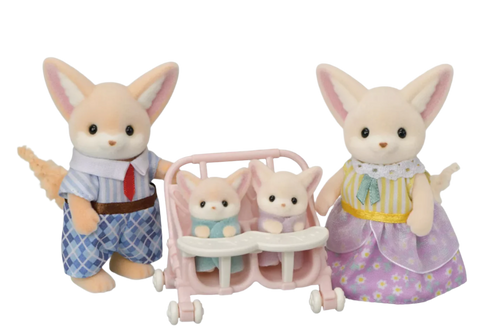 Calico Critters Fennec Fox Family
