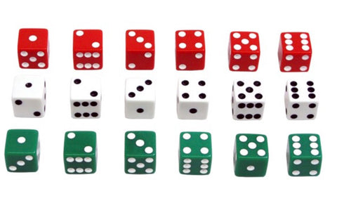 Dice Assorted Colors