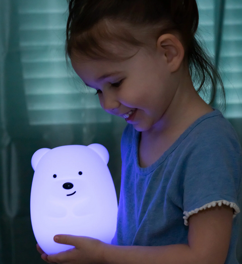 LumiPets® Bear Children's Nursery Touch Night Light