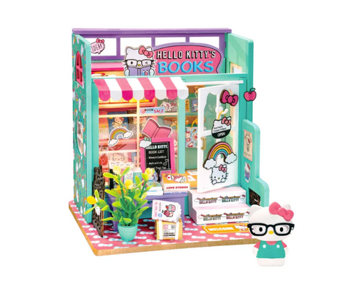 Hands Craft Hello Kitty® DIY Miniature Bookstore