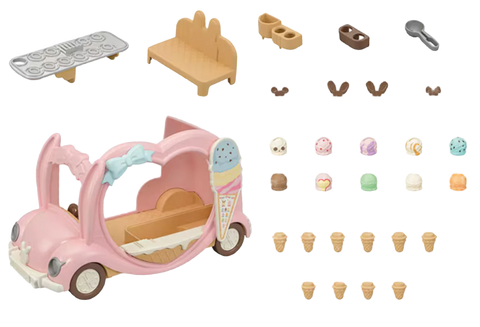 Calico Critters Ice Cream Van