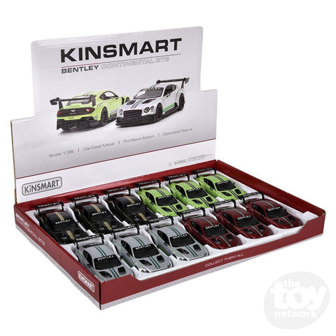 5 Inch Die cast Pull Back Bentley Continental Gt3