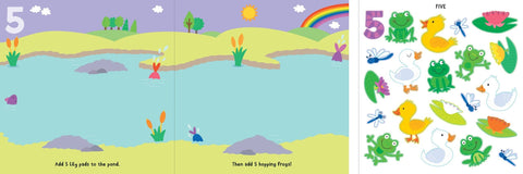 My First Sticker Book -- Numbers