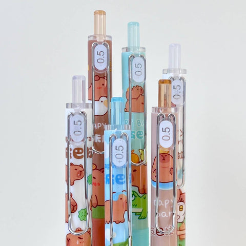 22681 Capybara Blind Box Gel Pen Vol.3