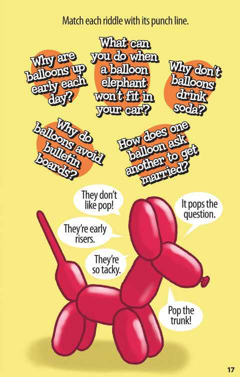 Activity Book - Laugh Out Loud Silly Jokes for Kids