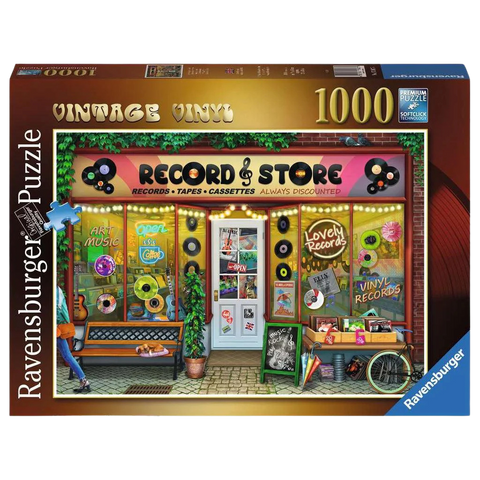 Ravensburger Vintage Vinyl 1000 Pc Puzzle