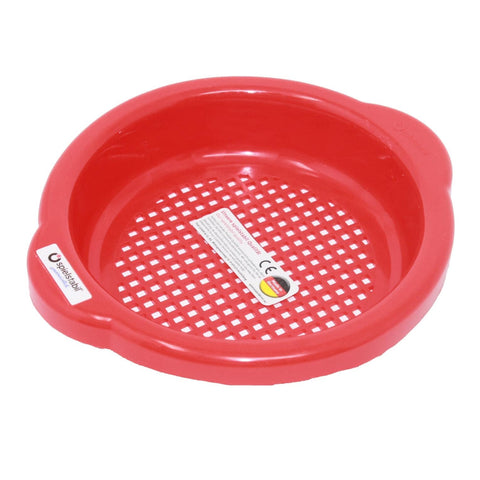 Small Sand Sieve – Durable Sandbox Sifter (Assorted Colors)