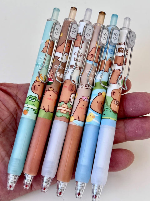 22681 Capybara Blind Box Gel Pen Vol.3
