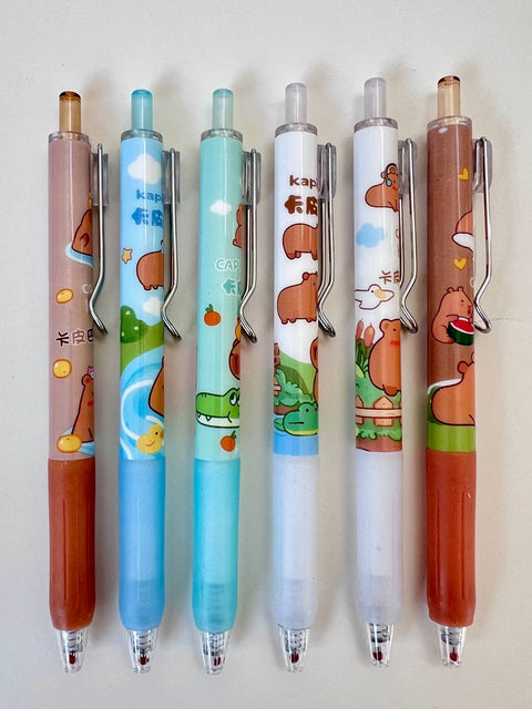 22681 Capybara Blind Box Gel Pen Vol.3