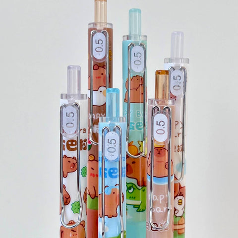22681 Capybara Blind Box Gel Pen Vol.3