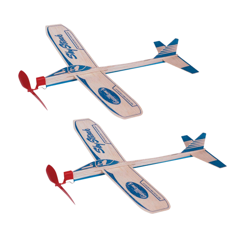 Sky Streak Balsa Wd Plane 2 Pk