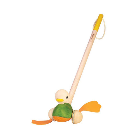 The Plan Toys Push Along Duck