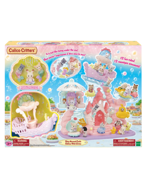 Calico Critters Baby Mermaid Castle
