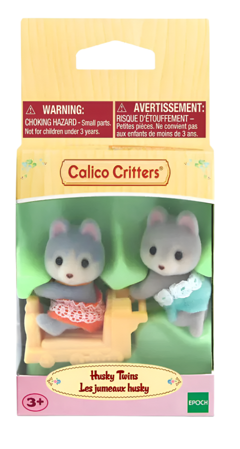 Calico Critters Husky Twins