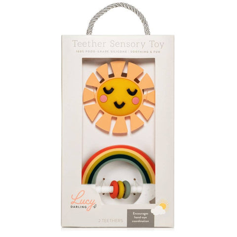 Lucy Darling Little Rainbow Teether Toy