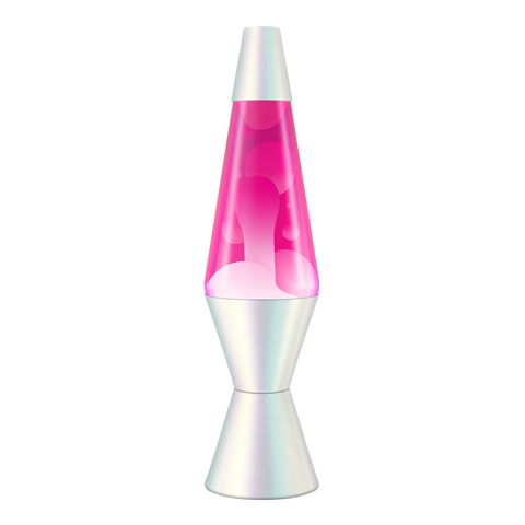 Schylling 14.5" Lava Lamp Opalescent/White/Pink