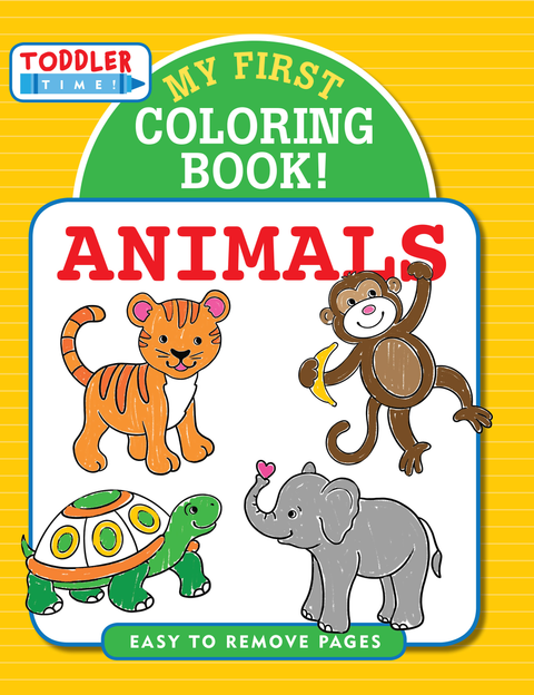 My First Coloring Book: Animals