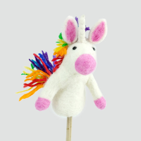 Finger Puppets - Rainbow Unicorn