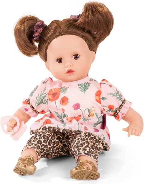 Gotz Muffin Catness 13" Soft Baby Doll Wash and Style
