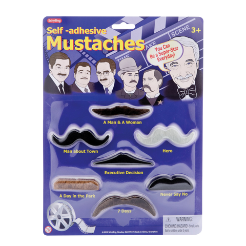 MUSTACHES - SELF ADHESIVE