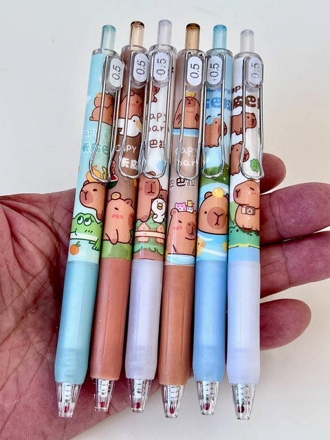 22681 Capybara Blind Box Gel Pen Vol.3