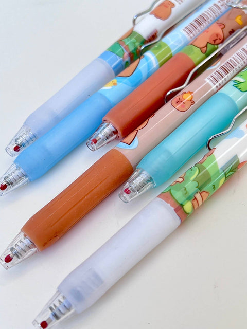 22681 Capybara Blind Box Gel Pen Vol.3
