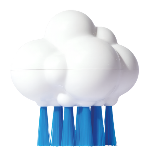 Fat Brain Toys Plui Brush Cloudy