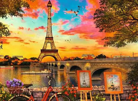 Ravensburger Evening in Paris 500 Pc Puzzle