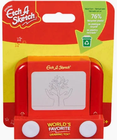 Spin Master Etch A Sketch Pocket Size Red
