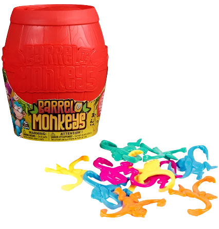 Barrel of Monkey, Retro Family Game