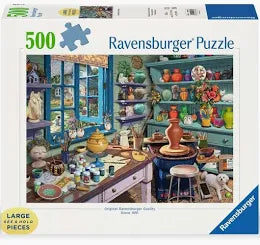 Ravensburger Pottery Studio Sanctuary 500Pc Large Format