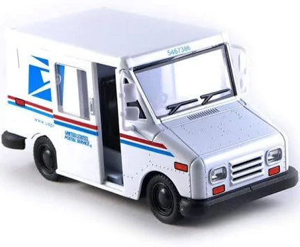 5" Diecast US Postal Service Mail Delivery Truck