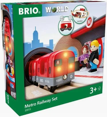 Brio Metro Railway Set