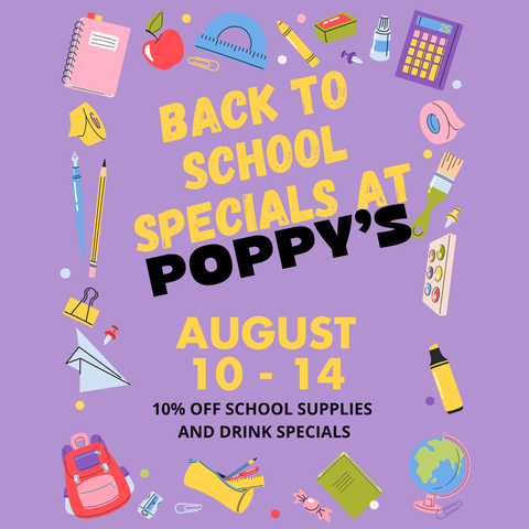 Gear Up for the New Term: School Supply Deals &amp; Cafe Specials!  🎒✨