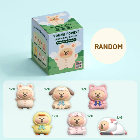 Young Forest - Animal Baby Kkotka Random Figure Ver.2