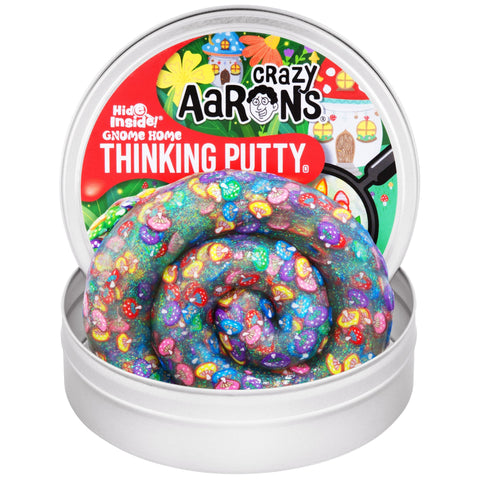 Crazy Aaron's Gnome Home 4" Thinking Putty Tin