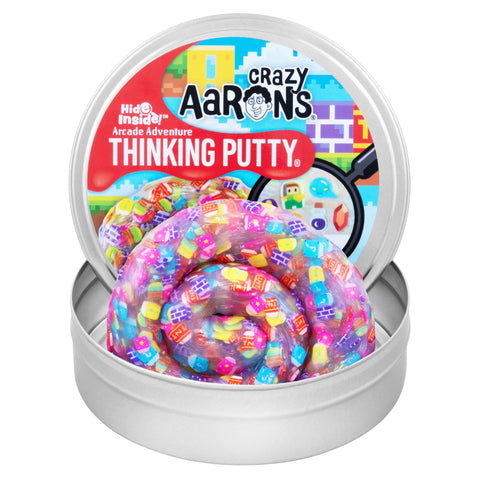 Crazy Aaron's Arcade Adventure 4" Thinking Putty Tin
