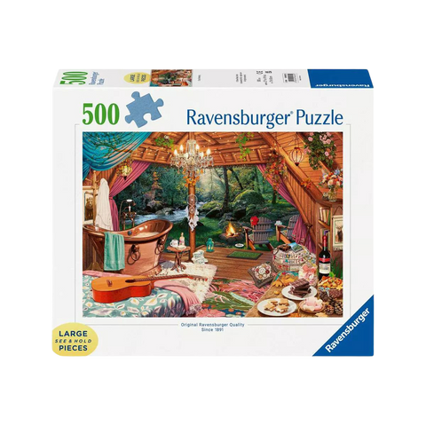 Ravensburger Cozy Glamping 500 Pc Puzzle