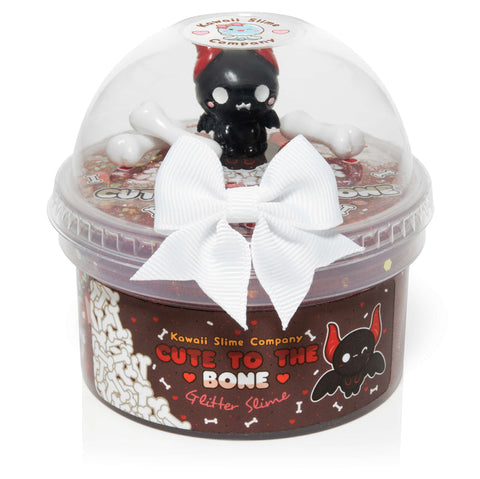 The Kawaii Company Cute To The Bone Glitter Signature Domeª Slime