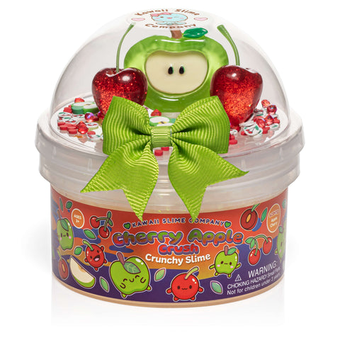 The Kawaii Company Cherry Apple Crush Crunchy Signature Domeª Slime