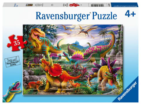 Ravensburger T-Rex Terror 35 Piece Puzzle