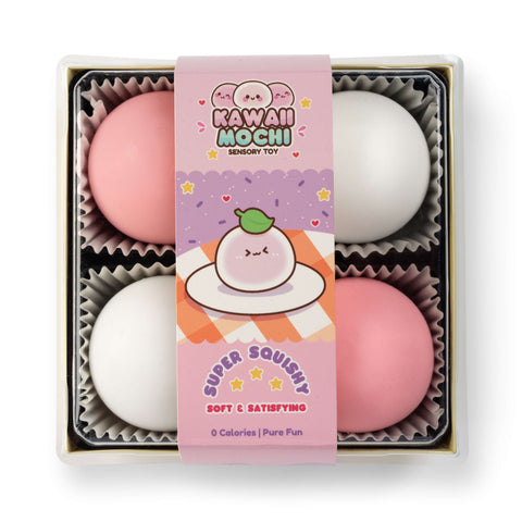 The Kawaii Company Kawaii Mochi 4 Pack Sensory Fidget Toys