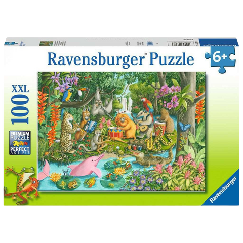Ravensburger Rainforest River Band 100 Pc Puzzle
