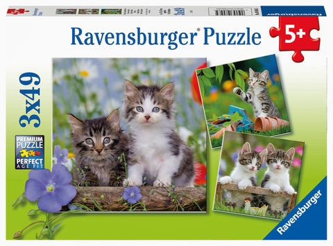 Ravensburger Cuddly Kittens 3 X 49 Piece Puzzle