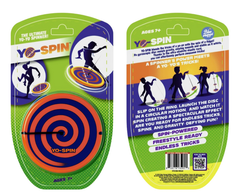 Blue Orange Yo-Spin Original
