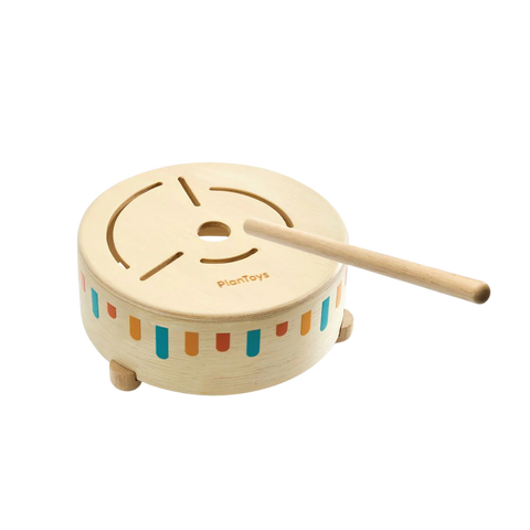 PlanToys Wooden Sensory Drum