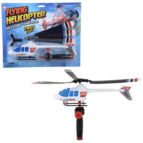 Flying Helicopter